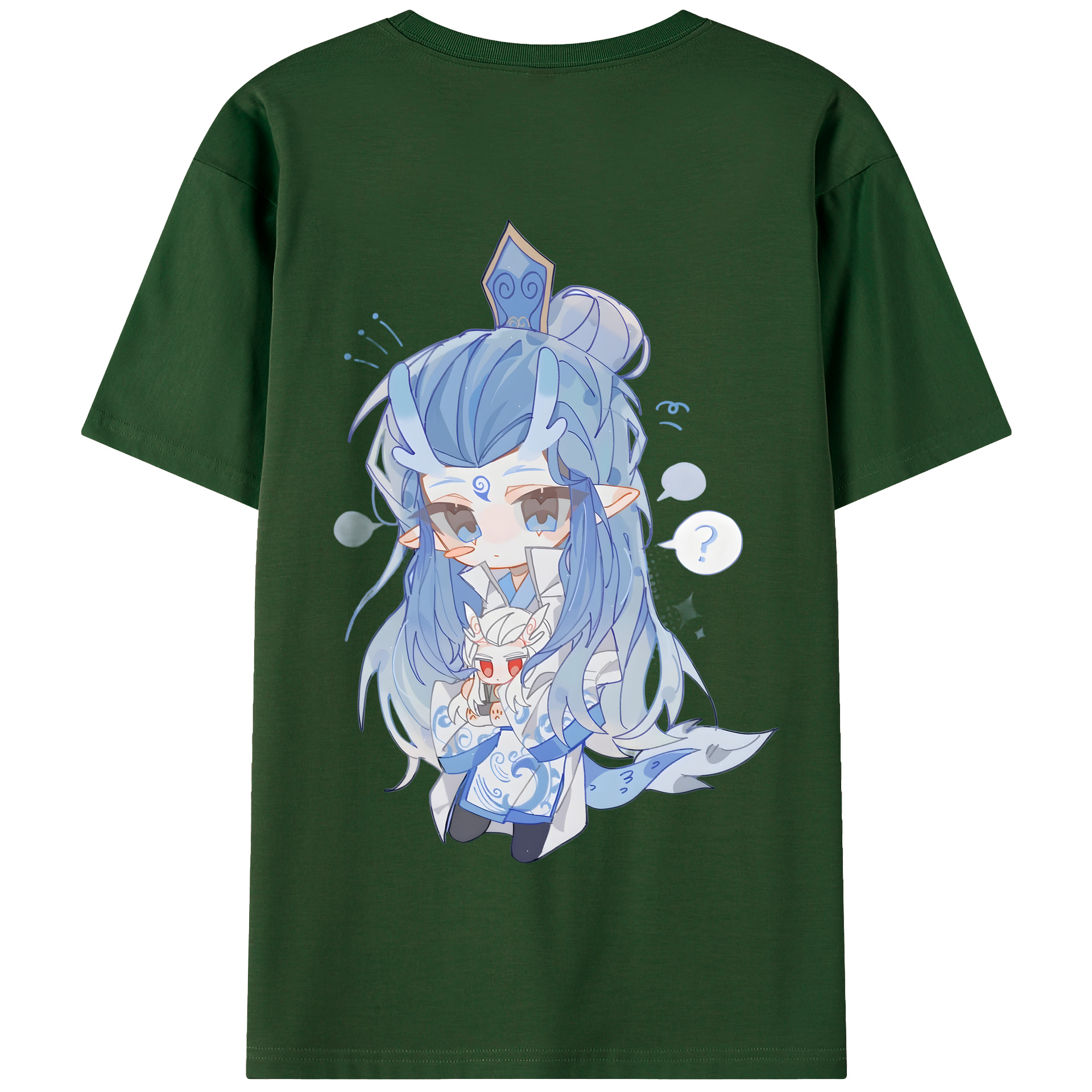 Ne Zha 2 ナタ 魔童の大暴れ 綿100％半袖Tシャツ（背面プリント）